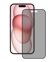 Захисне скло 5D Privacy HD для Apple iPhone 16 Plus Чорне