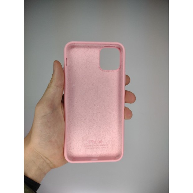 Силіконовий оригінальний чохол для Apple iPhone 11 Pro Max (36) Candy Pink