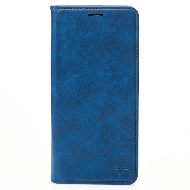 Case-book Leather Elegant for Xiaomi Redmi Note 14 Pro 5G (Blue)