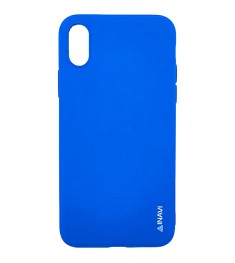 Силикон iNavi Color iPhone X / XS (синий) Силикон iNavi Color iPhone X / XS (синий)