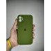Силикон Original Square RoundCam Case Apple iPhone 11 (46) Deep Green