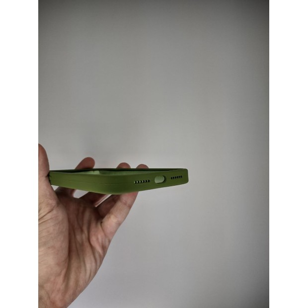 Силикон Original Square RoundCam Case Apple iPhone 11 (46) Deep Green