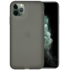 Силикон TPU Latex Apple iPhone 11 Pro Max (Черный)