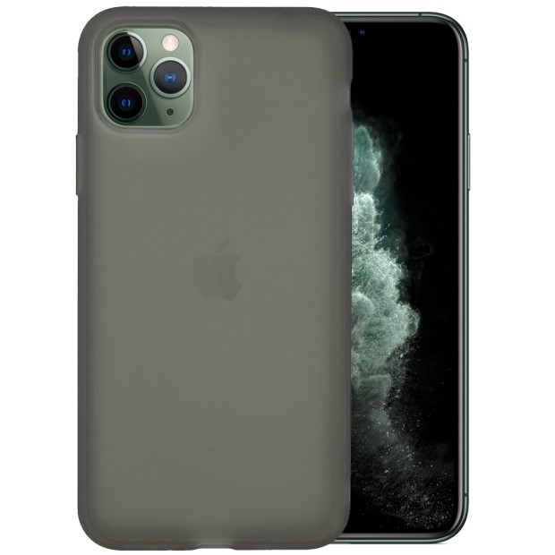 Силікон TPU Латекс Apple iPhone 11 Pro Max (Чорний)