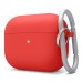 Чохол для навушників Full Silicone Case with Microfiber Apple AirPods Pro (05) Product RED
