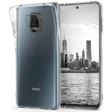 Силикон WS Xiaomi Redmi Note 9S / Note 9 Pro / Note 9 Pro Max (Прозрачный) (Уценка) (Категория 1)
