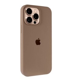 Силикон Original Round Case Apple iPhone 14 Pro Max (30) Milk Chocolate