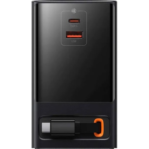 Мережевий подовжувач Baseus PowerCombo Cube Power Strip 30W (1.5m) (Чорний) E00066400117-00