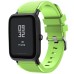 Ремешок для смарт-часов универсальный 20мм (Buckle) (Салатовый) Ремешок для смарт-часов универсальный 20мм (Buckle) (Салатовый)