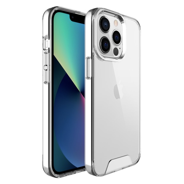 Силикон Space Case Apple iPhone 13 Pro (Прозрачный) Силикон Space Case Apple iPhone 13 Pro (Прозрачный)