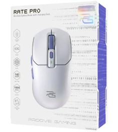 Мышь беспроводная игровая Proove Gaming Rate Pro (White)