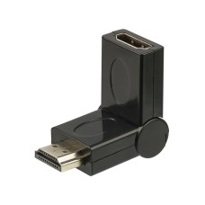 HDMI to HDMI Adapter with 180° Rotation