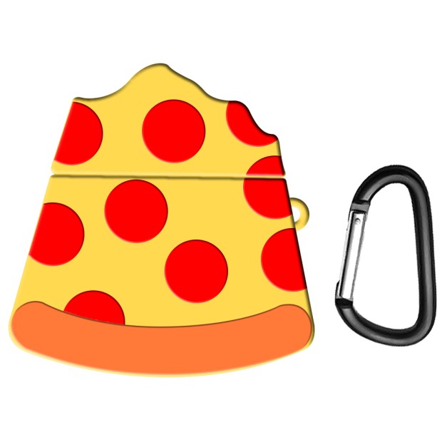 Cartoon Apple AirPods Case (Pizza)