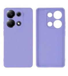 Силикон Original Premium Xiaomi Redmi Note 13 Pro 4G (ShutCam) (Фиалковый)