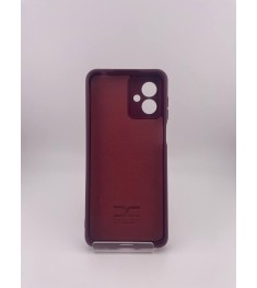 Силікон оригінальний Motorola Moto G14 (ShutCam) (Бордовий)