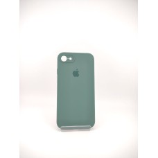 Силикон Original Square RoundCam Case Apple iPhone 7 / 8 / SE (55) Blackish Green