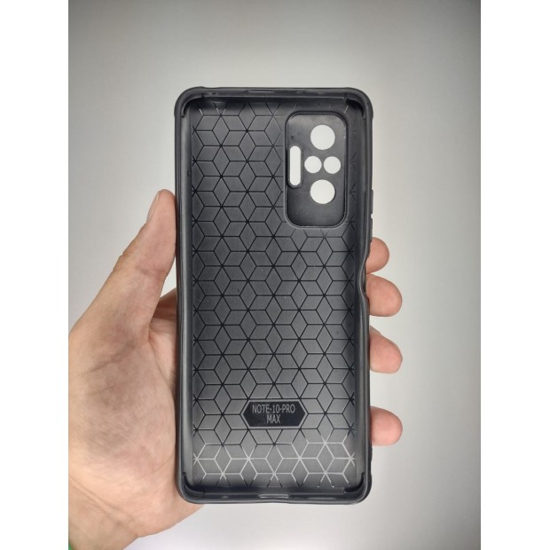 Накладка Leather Case Xiaomi Redmi Note 10 Pro / Note 10 Pro Max (Коричневый)