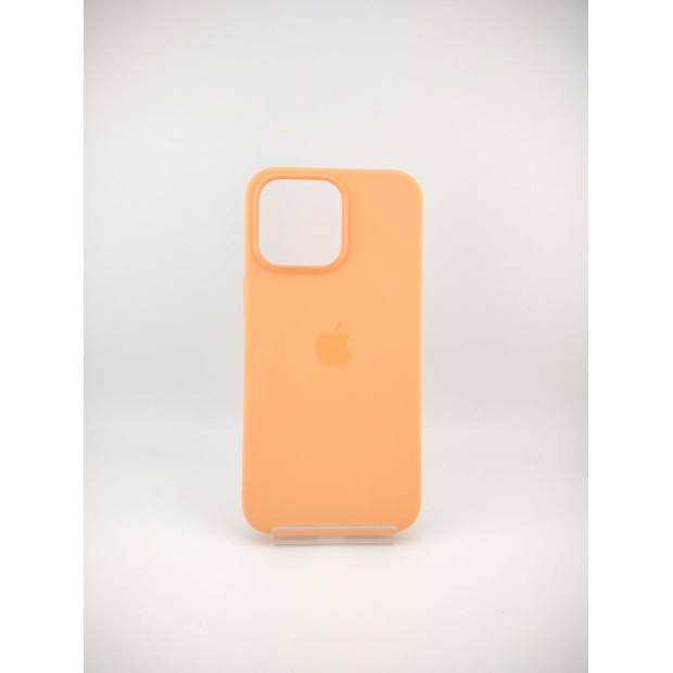 Чохол Silicone Case with MagSafe для Apple iPhone 15 Pro Max (Orange Sorbet)