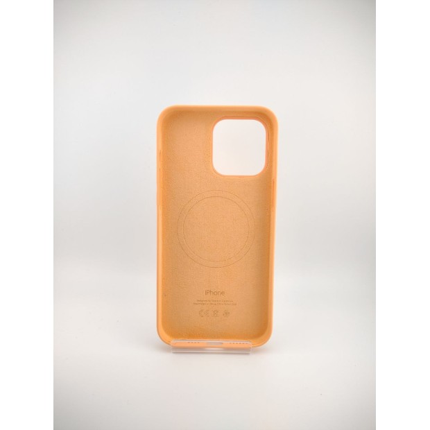 Чохол Silicone Case with MagSafe для Apple iPhone 15 Pro Max (Orange Sorbet)