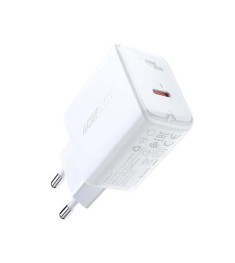 СЗУ-адаптер Acefast A1 PD 20W 1Type-C (Белый)