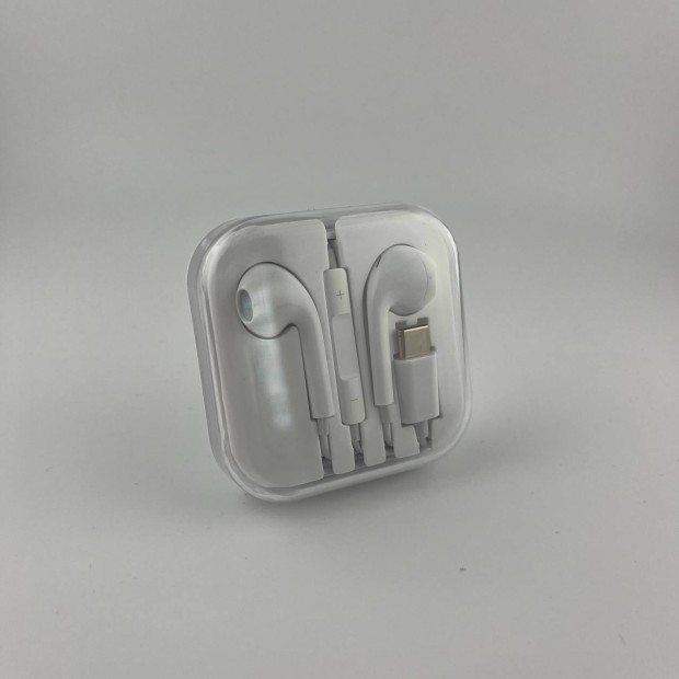 Проводные наушники-гарнитура вкладыши Type-C (Белый) Проводные наушники-гарнитура вкладыши Type-C (Белый)