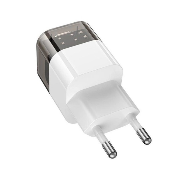 Hoco C125A PD20W 1Type-C Power Adapter (White / Black)