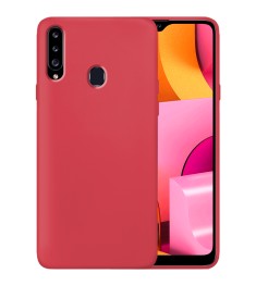 Силикон Original 360 Case Samsung Galaxy A20S (Клубничный)