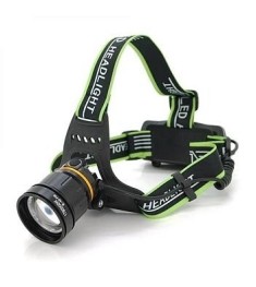 Police Bl-A8-P50 Micro-USB Zoom Headlamp Flashlight