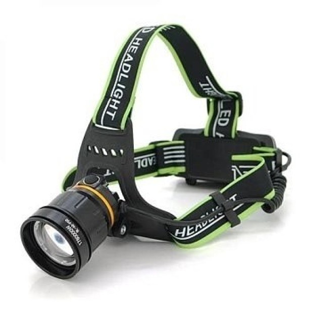 Police Bl-A8-P50 Micro-USB Zoom Headlamp Flashlight