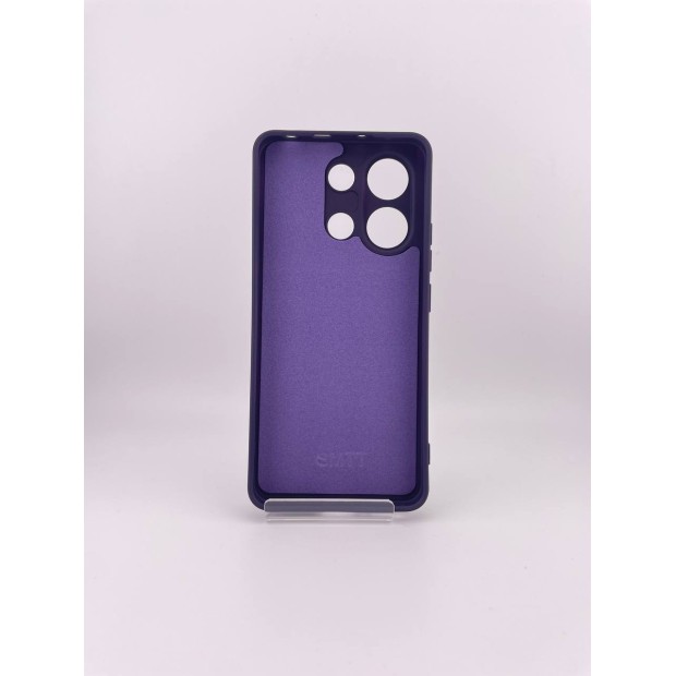 Силіконовий Original Xiaomi Redmi Note 13 4G (ShutCam) (Темно-фіолетовий)