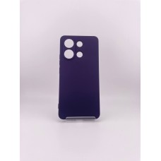 Силикон Original Xiaomi Redmi Note 13 4G (ShutCam) (Тёмно-фиолетовый)