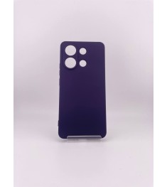 Силіконовий Original Xiaomi Redmi Note 13 4G (ShutCam) (Темно-фіолетовий)