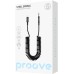 Кабель AUX Proove Steel Spring (Lightning - 3.5mm) (1m) (Black) ACSS00005101