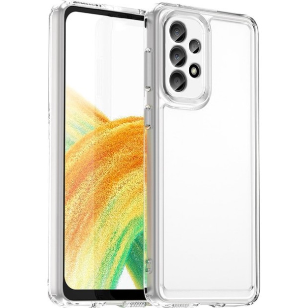 Силіконовий чохол Space Case для Samsung Galaxy A53 (Прозорий)