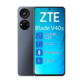 Мобильный телефон ZTE Blade V40s 6/128Gb (Blue) (Grade B+) Б/У