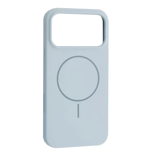 Силикон Original Round Case with MagSafe Apple iPhone 17 Pro Max (53) Sky Blue