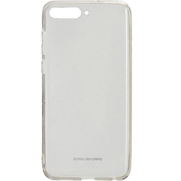 Силикон Molan Shining Huawei Y5 Prime (2018) / Honor 7A (Прозрачный)