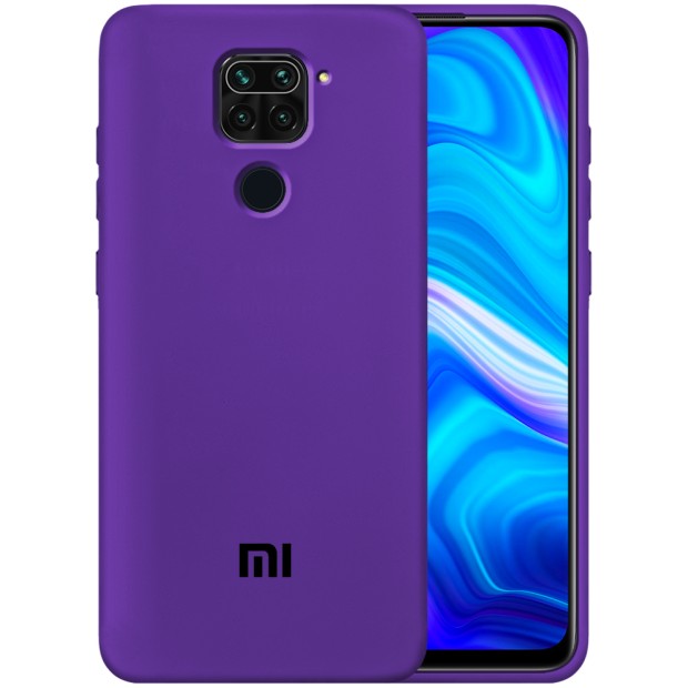 Силікон Original 360 Case Xiaomi Redmi Note 9 (Фіолетовий)