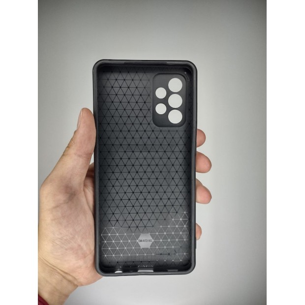 Броньований чохол Ring Serge Armor Case для Samsung Galaxy A72 (ShutCam) (Чорний)