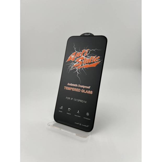 Защитное стекло 5D Statica HD Apple iPhone 13 / 13 Pro / 14 / 16E Black