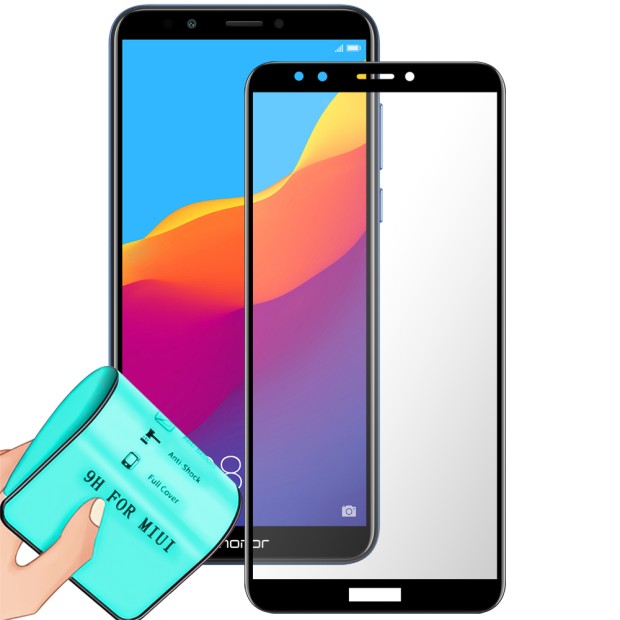 Стекло 5D Ceramic Huawei Y7 Prime (2018) / Honor 7C Pro Black Стекло 5D Ceramic Huawei Y7 Prime (2018) / Honor 7C Pro Black