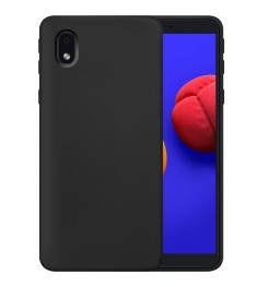Силіконовий чохол Original 360 Case для Samsung Galaxy A01 Core (Чорний) Силіконовий чохол Original 360 Case для Samsung Galaxy A01 Core (Чорний)