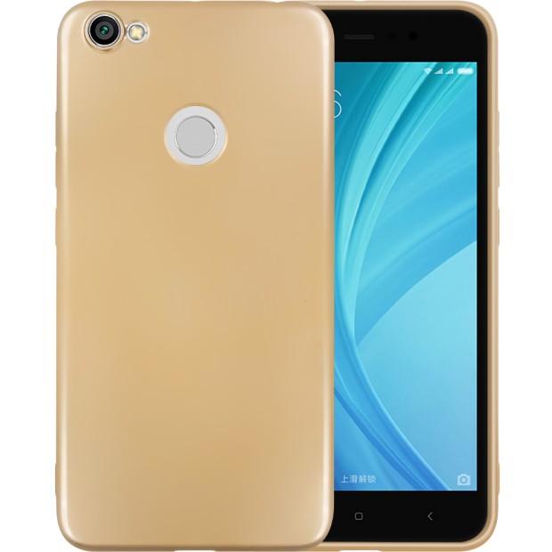 Силикон T-Phox Shiny Xiaomi Redmi Note 5A (Золотой)