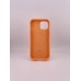 Чохол Silicone Case with MagSafe Apple iPhone 15 (Orange Sorbet)
