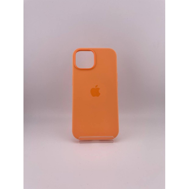 Чохол Silicone Case with MagSafe Apple iPhone 15 (Orange Sorbet)