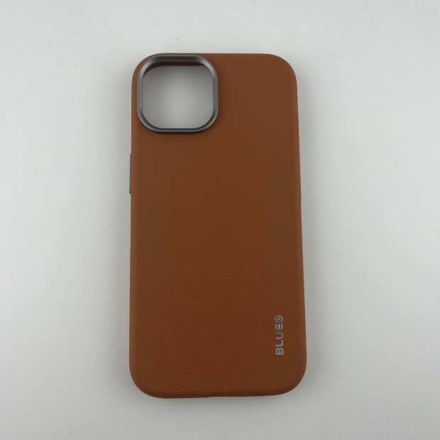 Чохол Blueo Premium Leather MagSafe для Apple iPhone 15 (коричневий)
