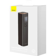 Автомобільний насос Baseus Super Mini Inflator Pump (чорний) CRCQ000001