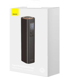 Автомобільний насос Baseus Super Mini Inflator Pump (чорний) CRCQ000001