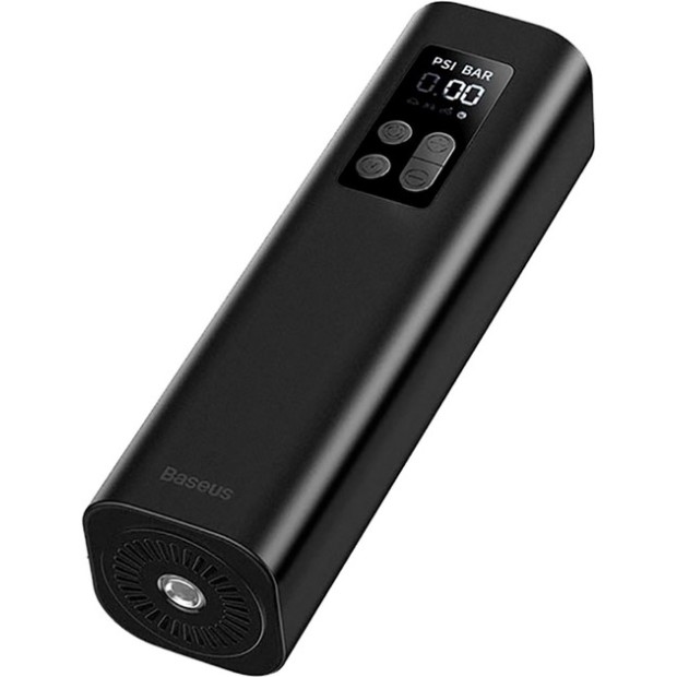 Автомобильный насос Baseus Super Mini Inflator Pump (Black) CRCQ000001 Автомобильный насос Baseus Super Mini Inflator Pump (Black) CRCQ000001