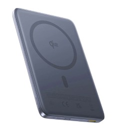 Бездротовий акумулятор Baseus Magnetic PicoGo Ultra-Slim Qi2 27W 10000mAh (Чорни..